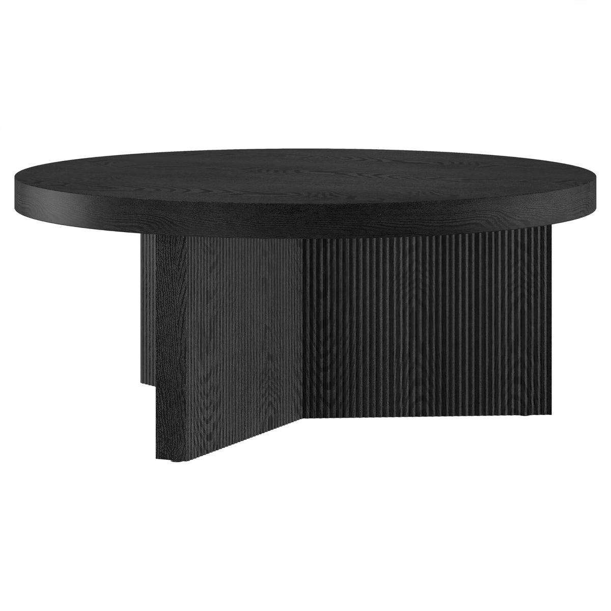 36" Scandinavian Fluted Coffee Table Z21189
