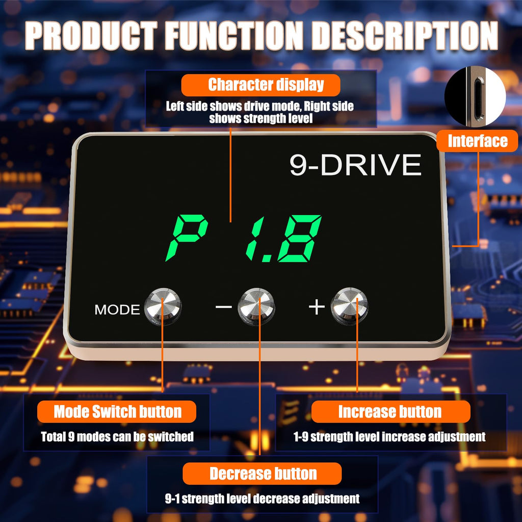 Electronic Throttle Response Controller W762
