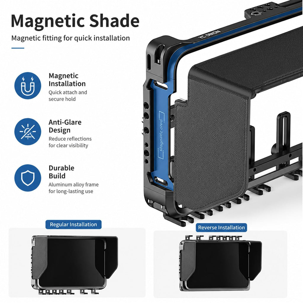 Aluminum Alloy Full Cage with Magnetic Shade L2946