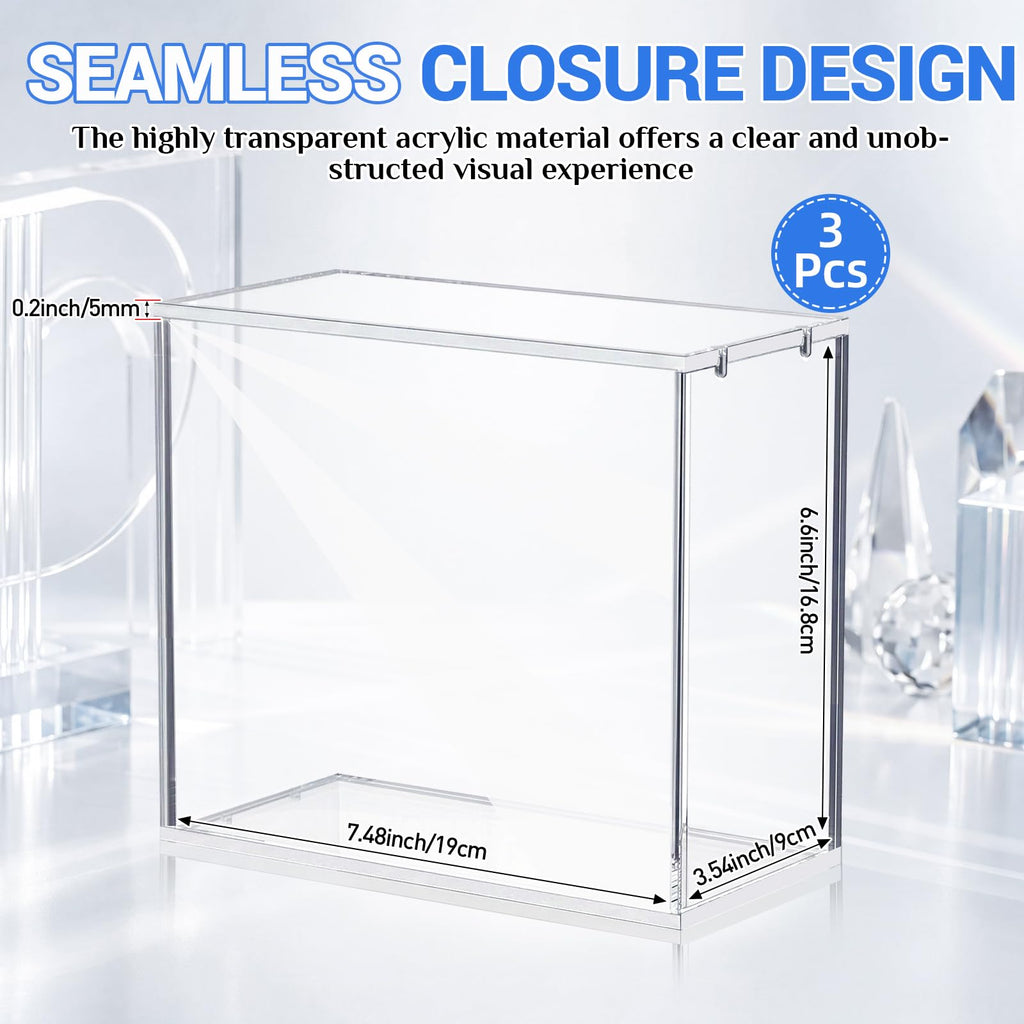 3 Pack 5mm Acrylic Cases E142