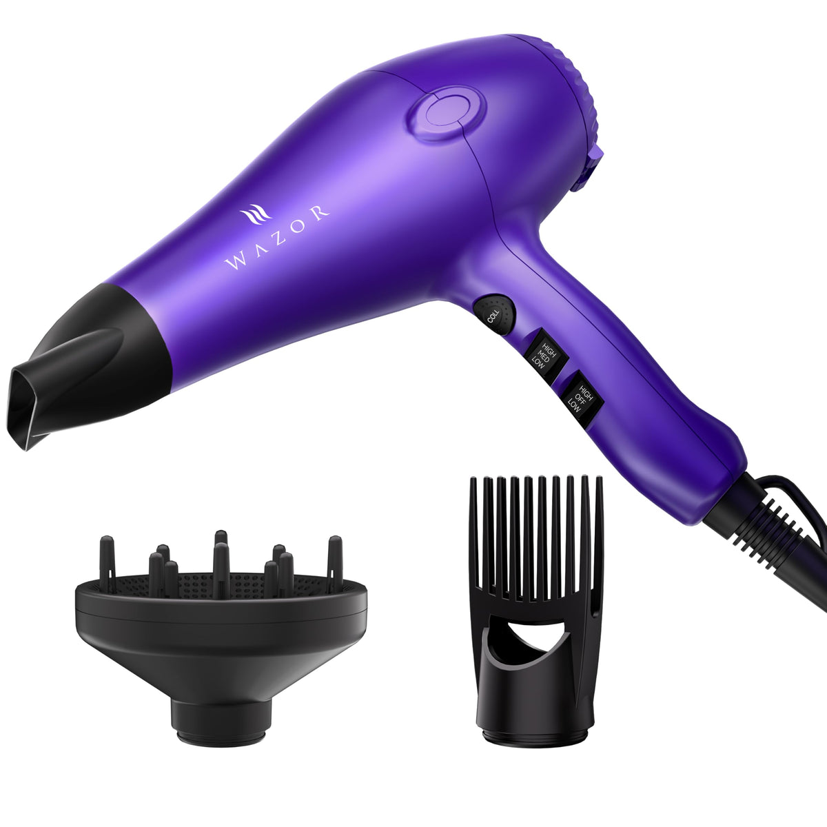 1875W Lightweight Quiet Ionic Hair Dryer C563