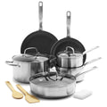 12 Piece Stainless Steel Cookware Set N680754