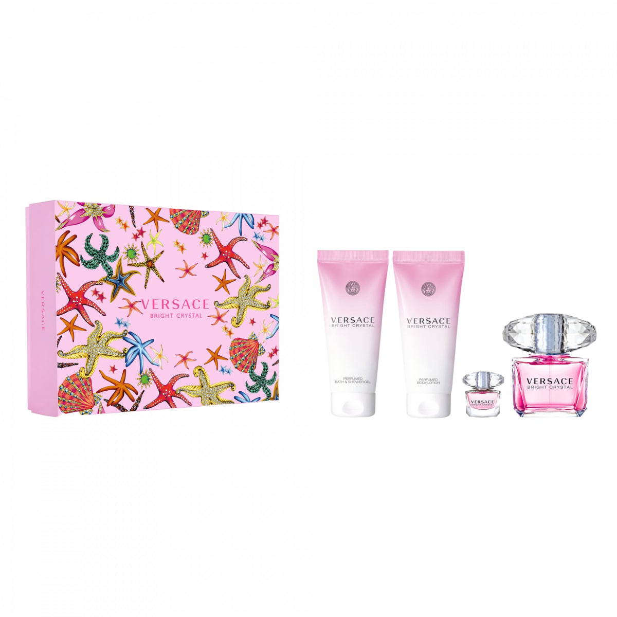 4-Pieces Set Floral Fruity Fragrance 9.59 Fl Oz T735860