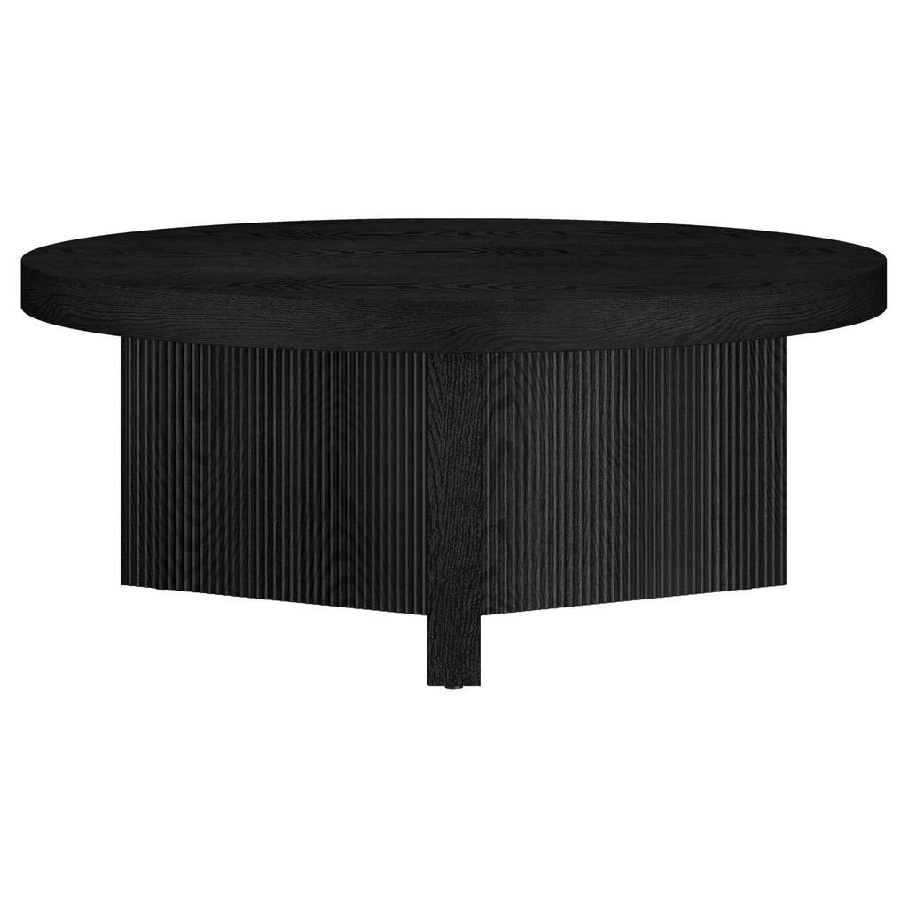 36" Scandinavian Fluted Coffee Table Z21189