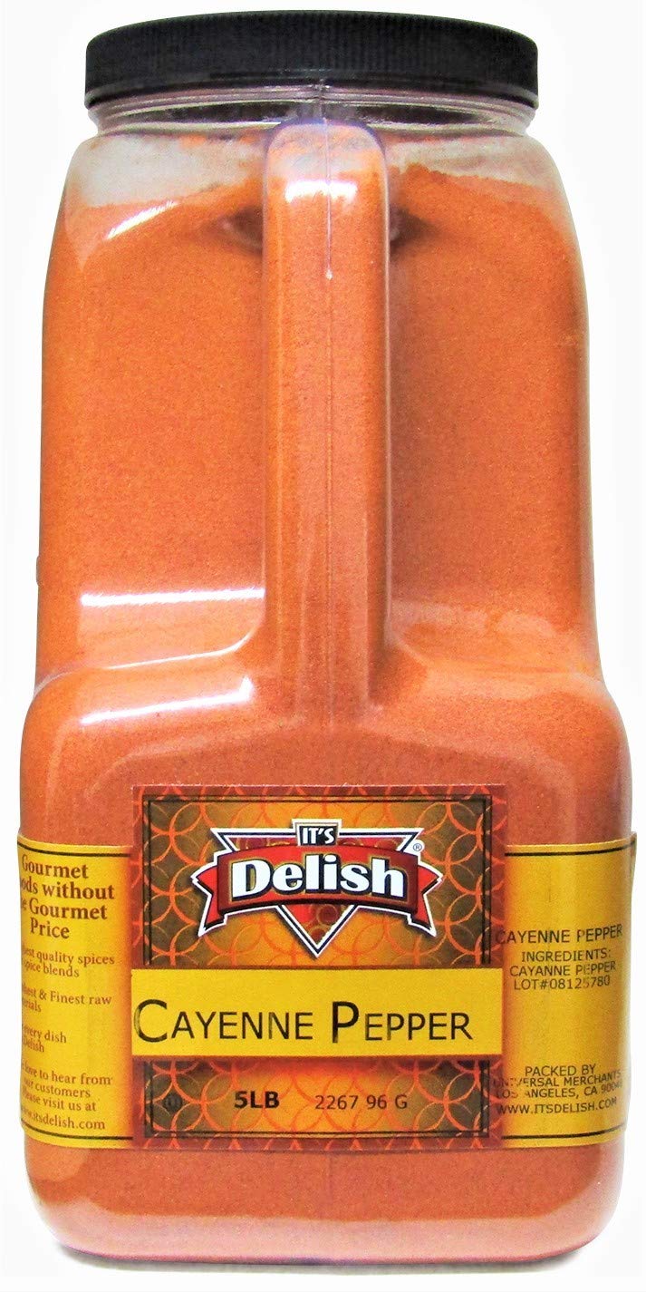 Cayenne Pepper Powder 5 LBS All-Natural Kosher Non-GMO J622217