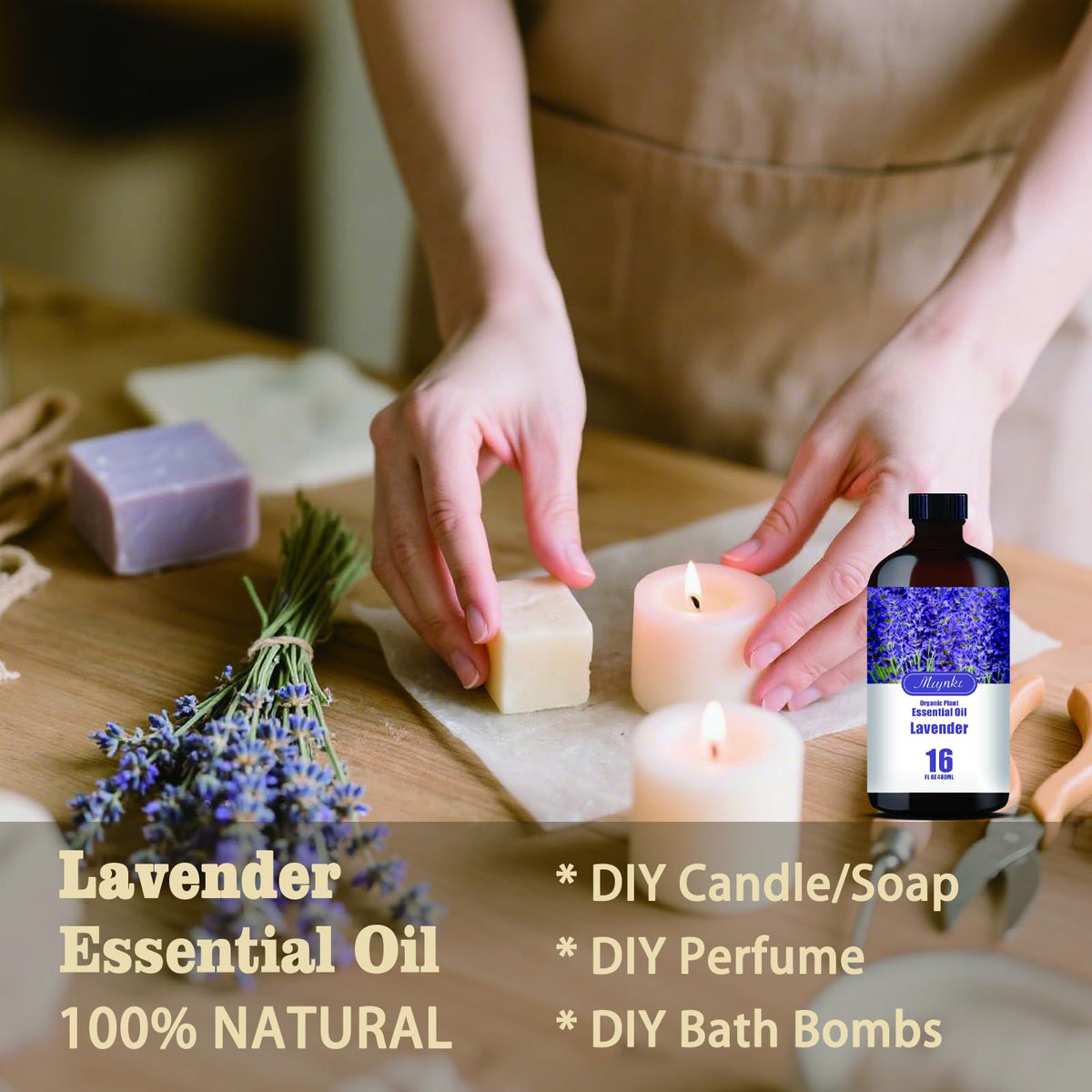 16oz & 4oz Lavender & Black Pepper Aromatherapy Set U6861