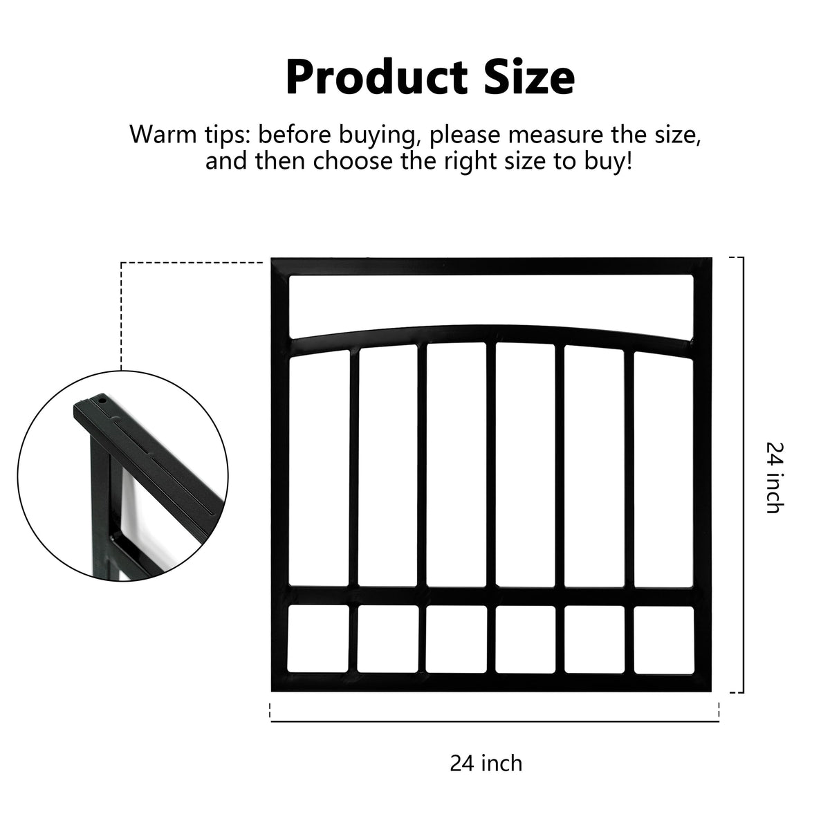 Window Security Bars 2 Pack 36''x36 E2844