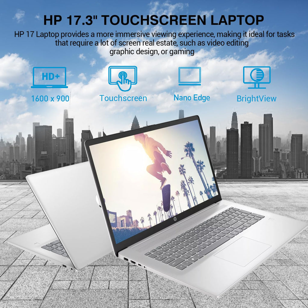 17.3" Touchscreen Laptop, Intel Core i7, 64GB RAM 1TB SSD F3872