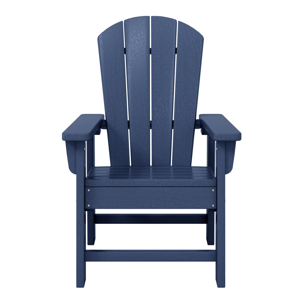 Navy Blue HDPE Adirondack Chair H1185