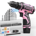 Pink Cordless Drill Set with Battery & Charger G562646