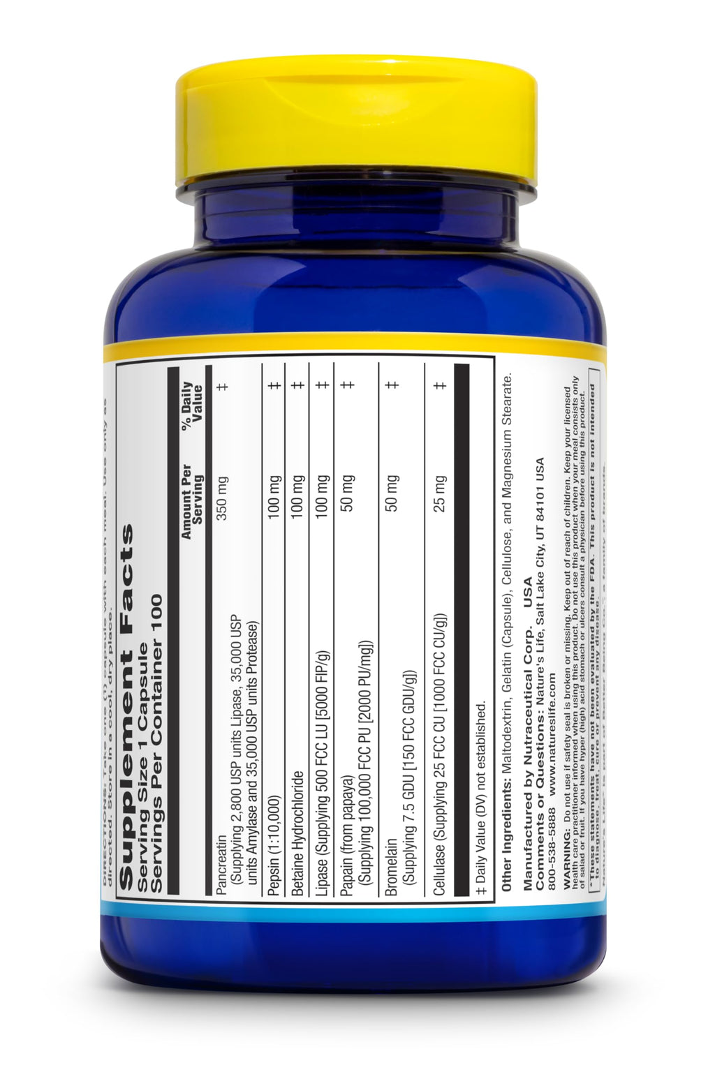 Enzyme Aid Digest Cap 100 ct W895529