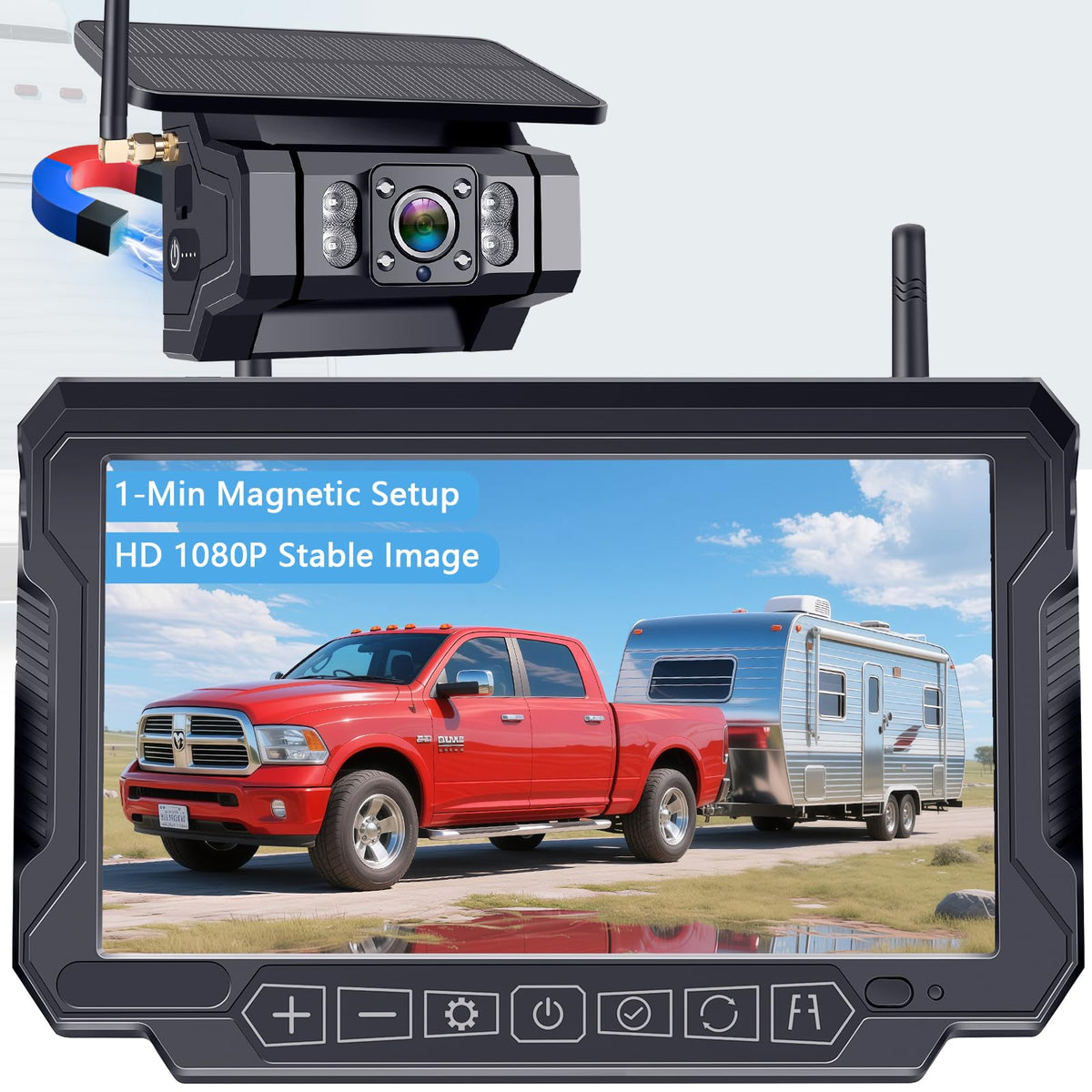 1080P Magnetic Wireless Backup Camera M952875