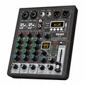 4 Channel Podcast Audio Mixer with 99 DSP Effects D394