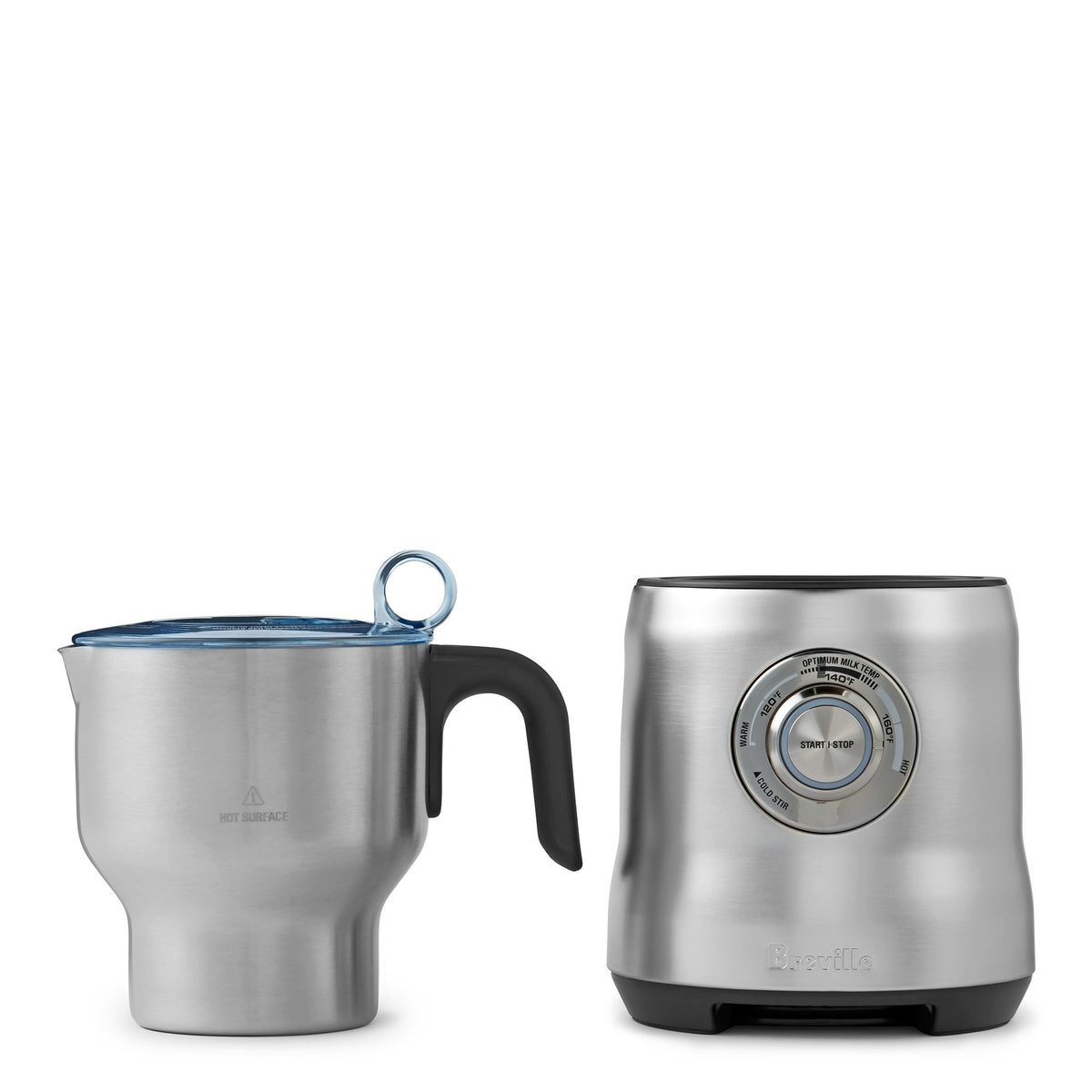 Milk Frother, Brushed Stainless Steel E23305