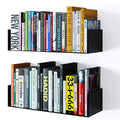 Black Set of 2 U Shape Wall Mount Metal Shelf D595