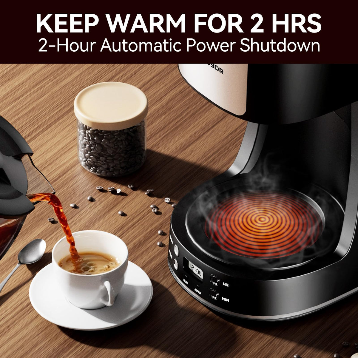 12 Cup Programmable Drip Coffee Maker Z562262