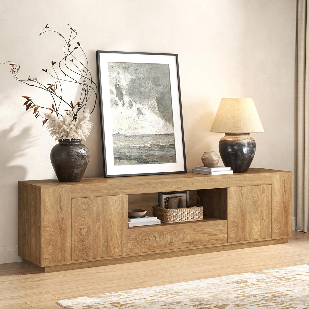 Natural Oak Brown TV Stands B336