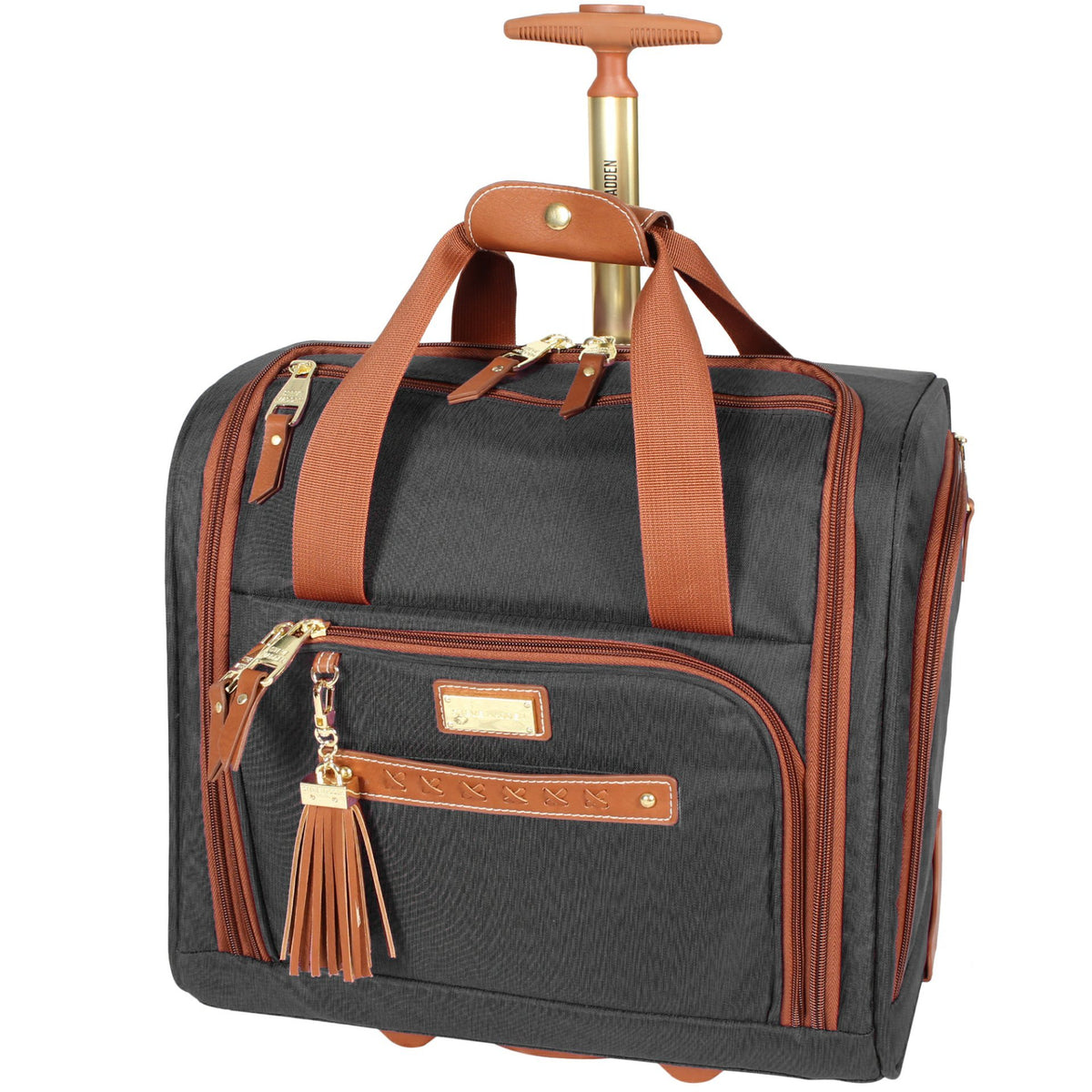 15 Inch Carry on Suitcase Black Y938101