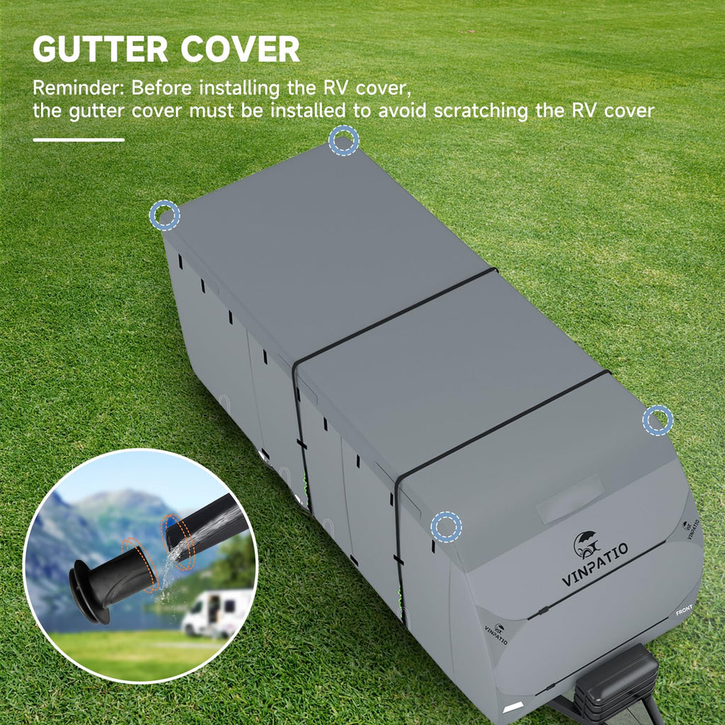 7 Layers Travel Trailer Cover Fits 30'-33' B917