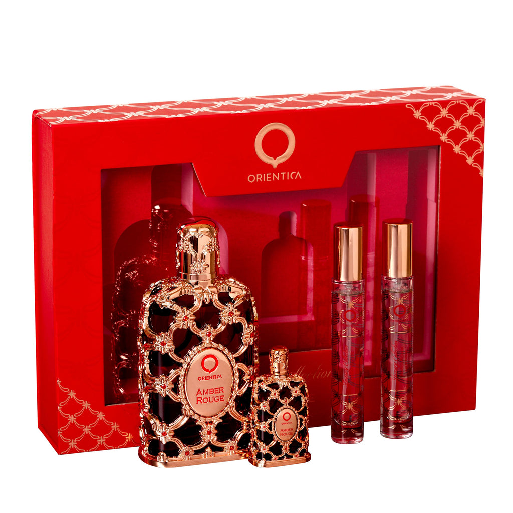 Amber Rouge 4 Pc Perfume Gift Set L353612