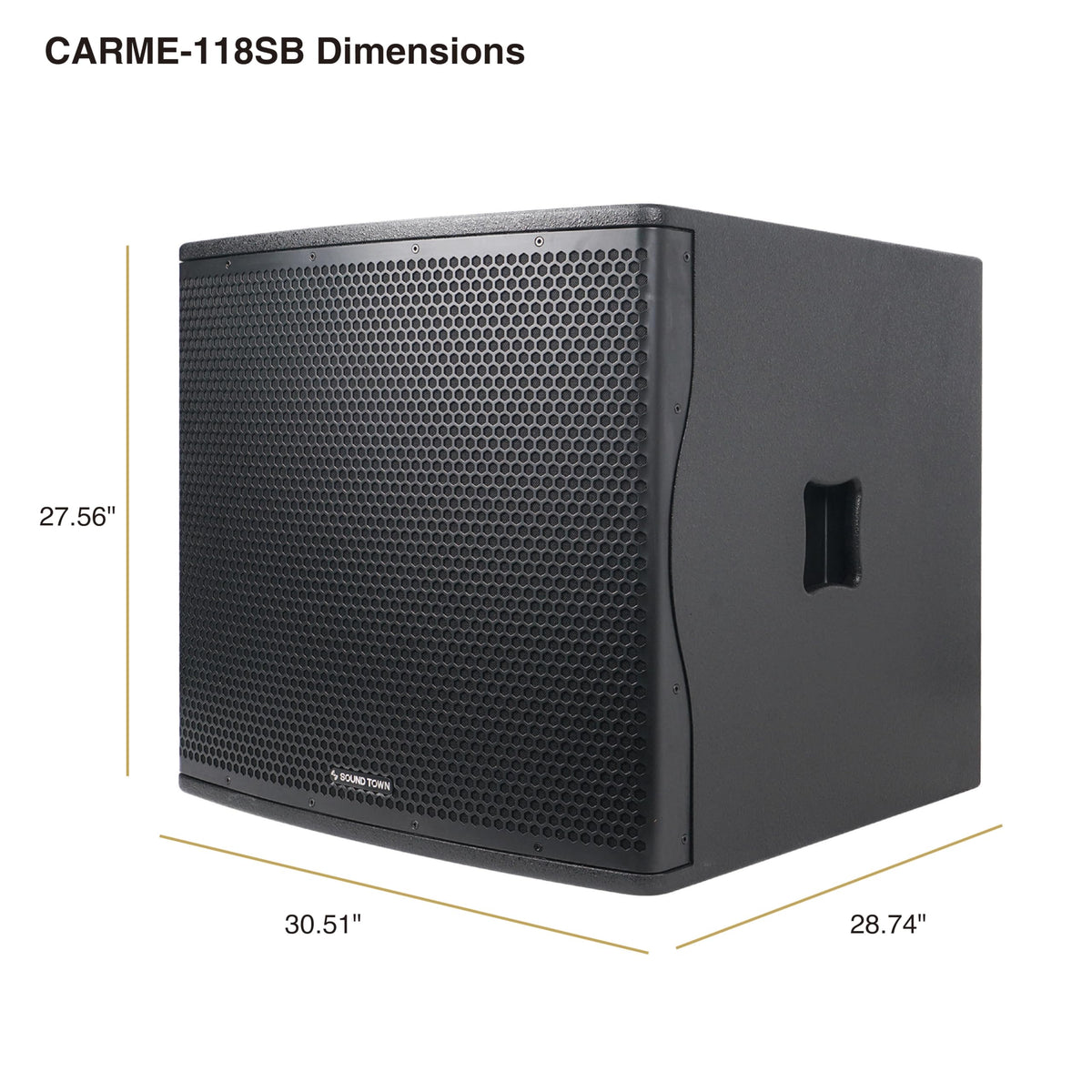 18" 1600W Passive Subwoofer G559840