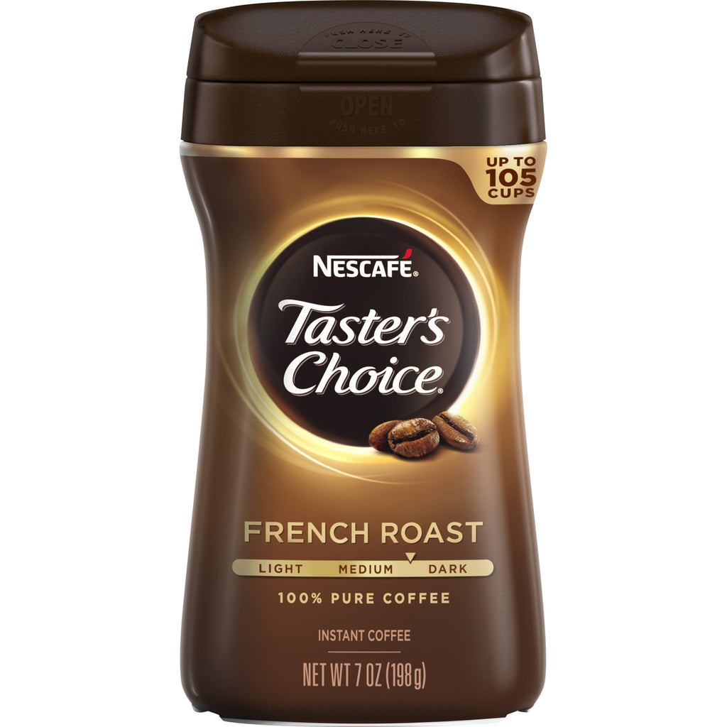 French Roast Instant Coffee 7 Ounce Canister L995