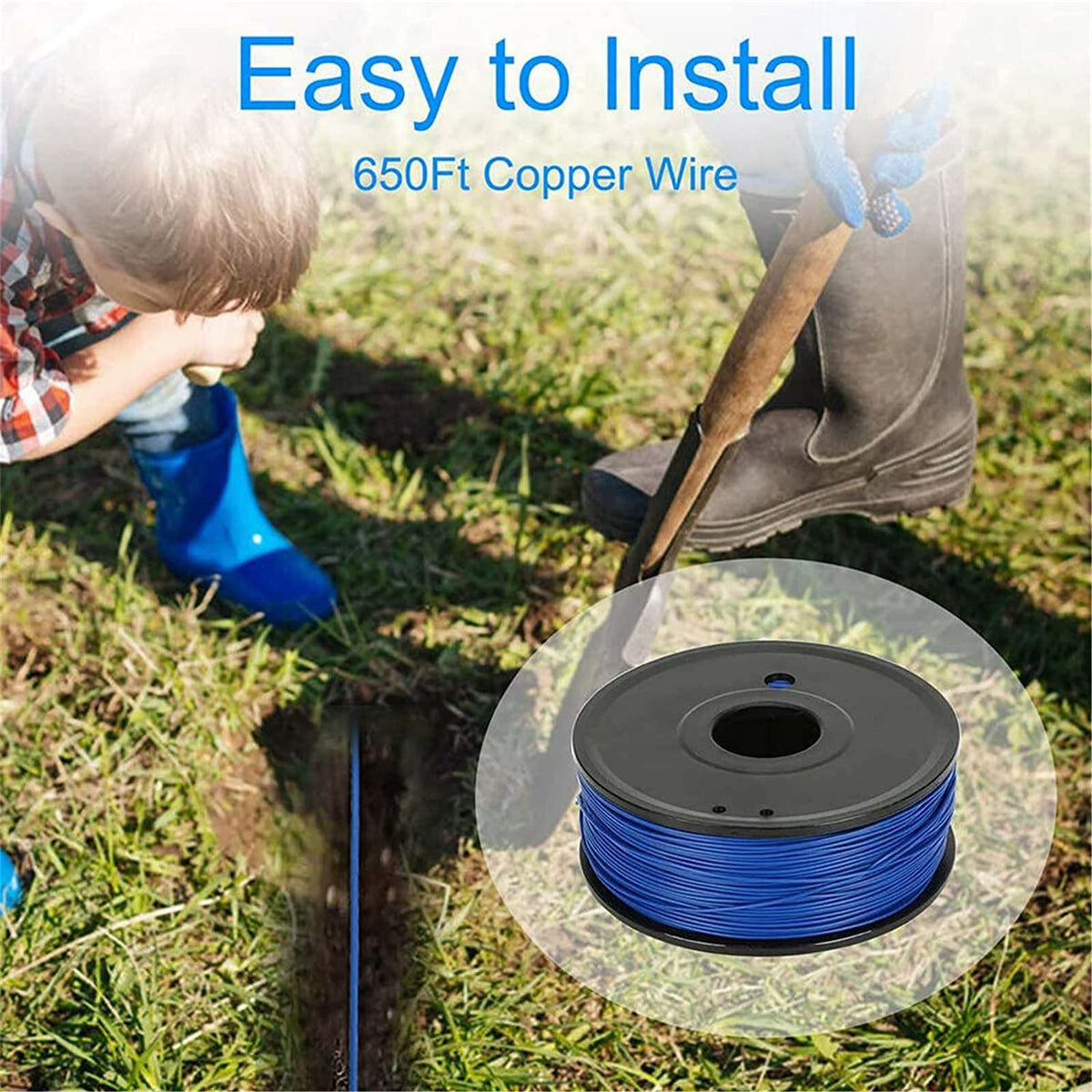 In-Ground Electric Dog Fence up to 1/2 Acre B38235