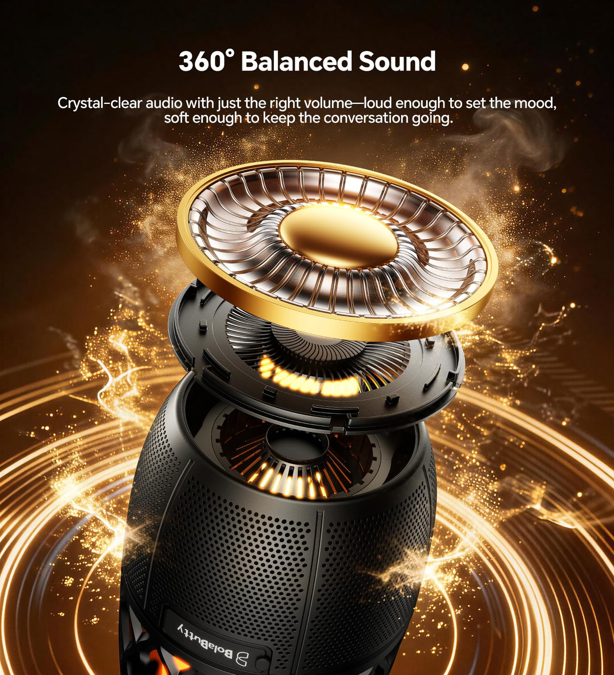 IPX5 Waterproof Outdoor Speakers 2 Pack B8427