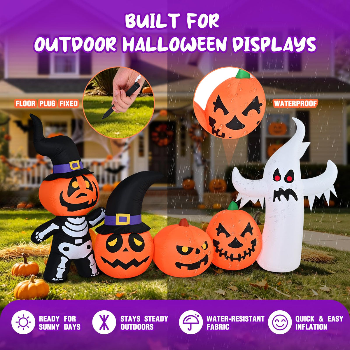 8FT Inflatable Halloween Decoration O9746