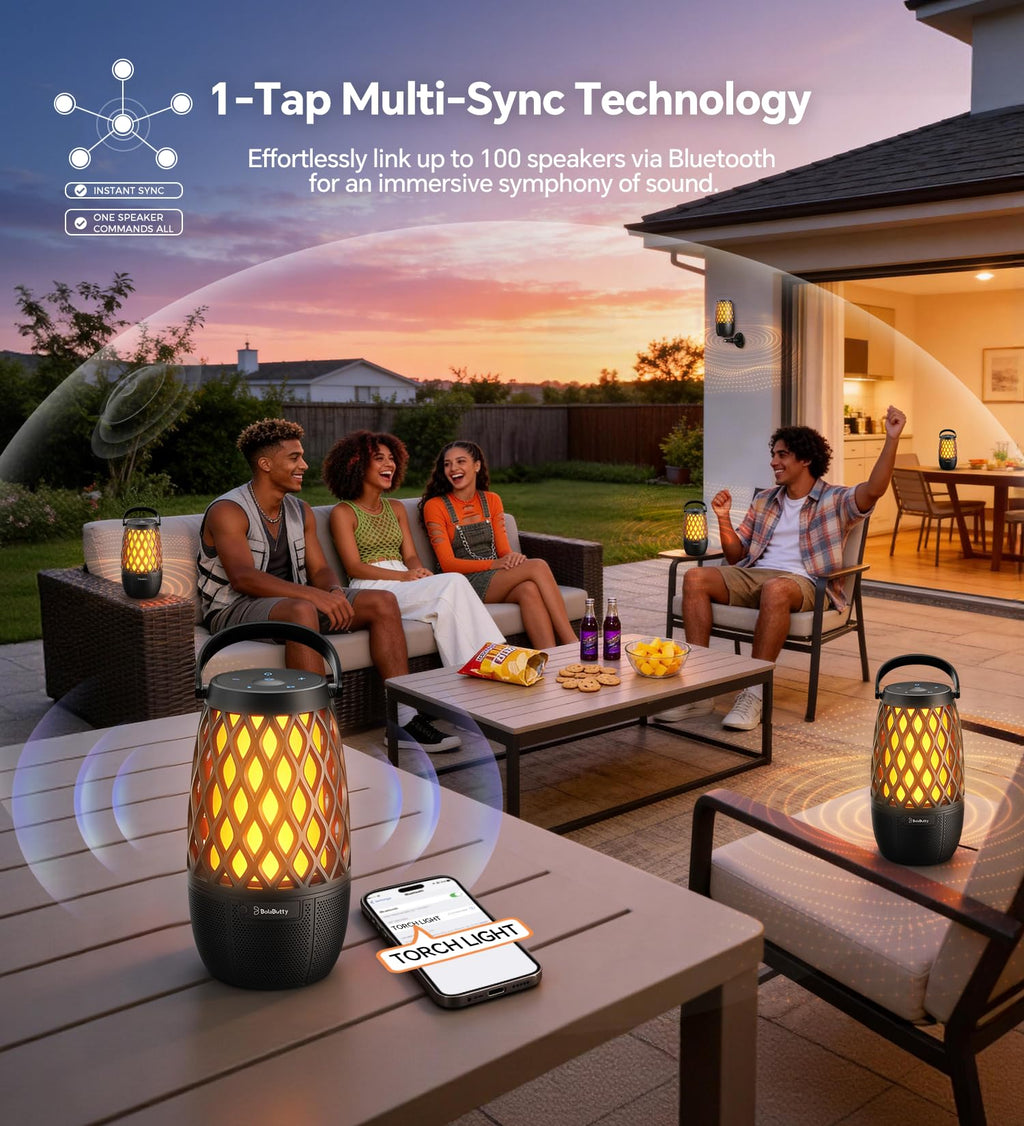 IPX5 Waterproof Outdoor Speakers 2 Pack B8427