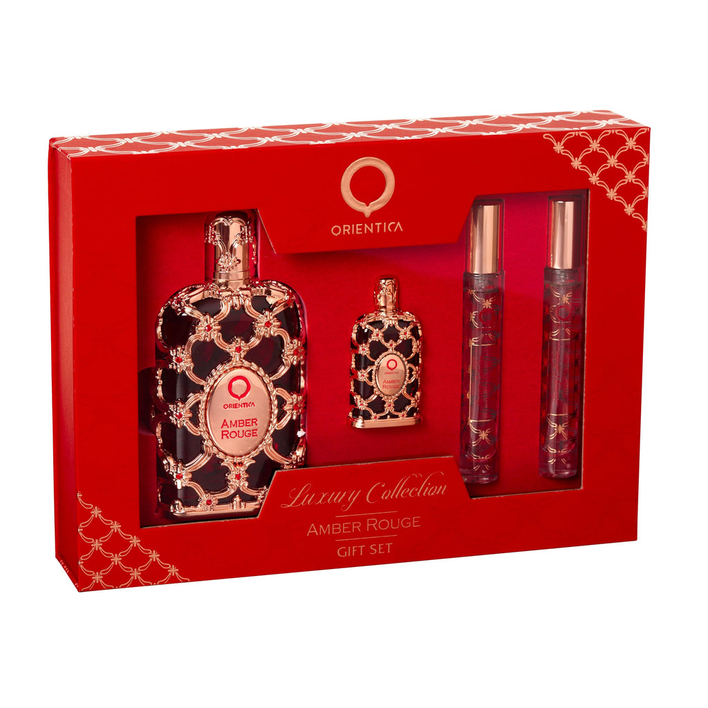 Amber Rouge 4 Pc Perfume Gift Set L353612