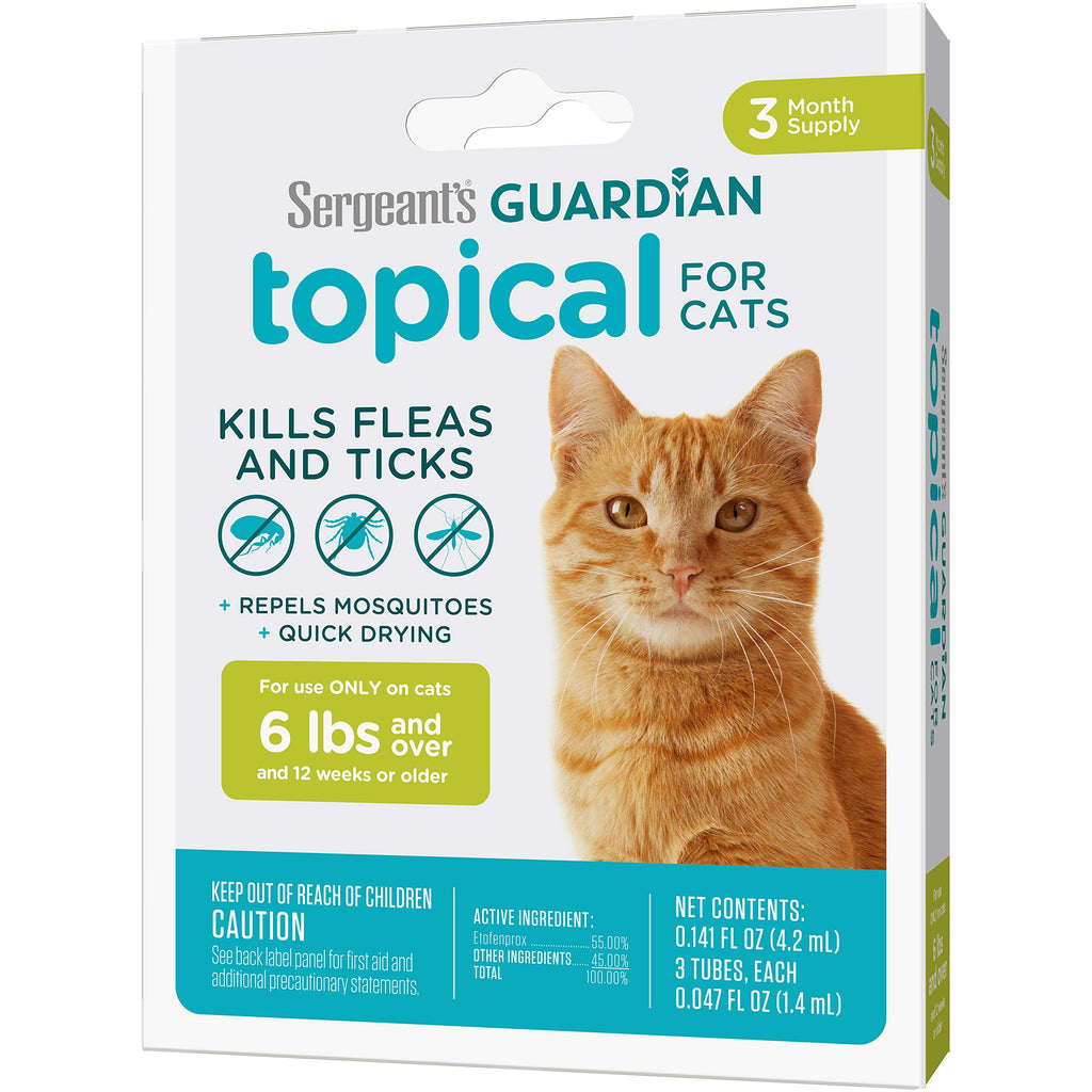 Flea & Tick Topical Cats 3-Month M1025