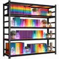 5 Tier Adjustable Wooden Bookshelf U9506