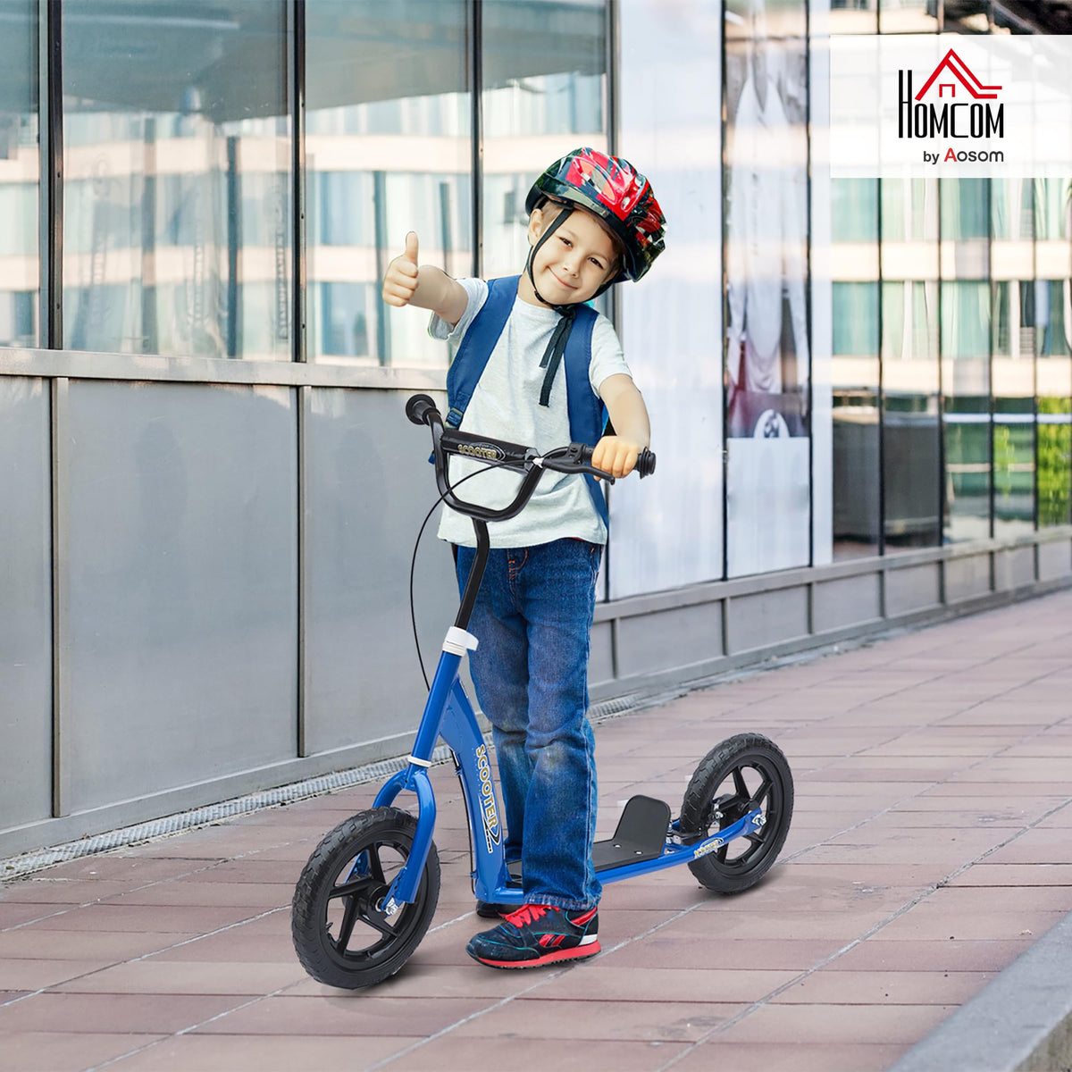Kick Scooter for Kids 5-12 Years Old 12" EVA Tyres A714012
