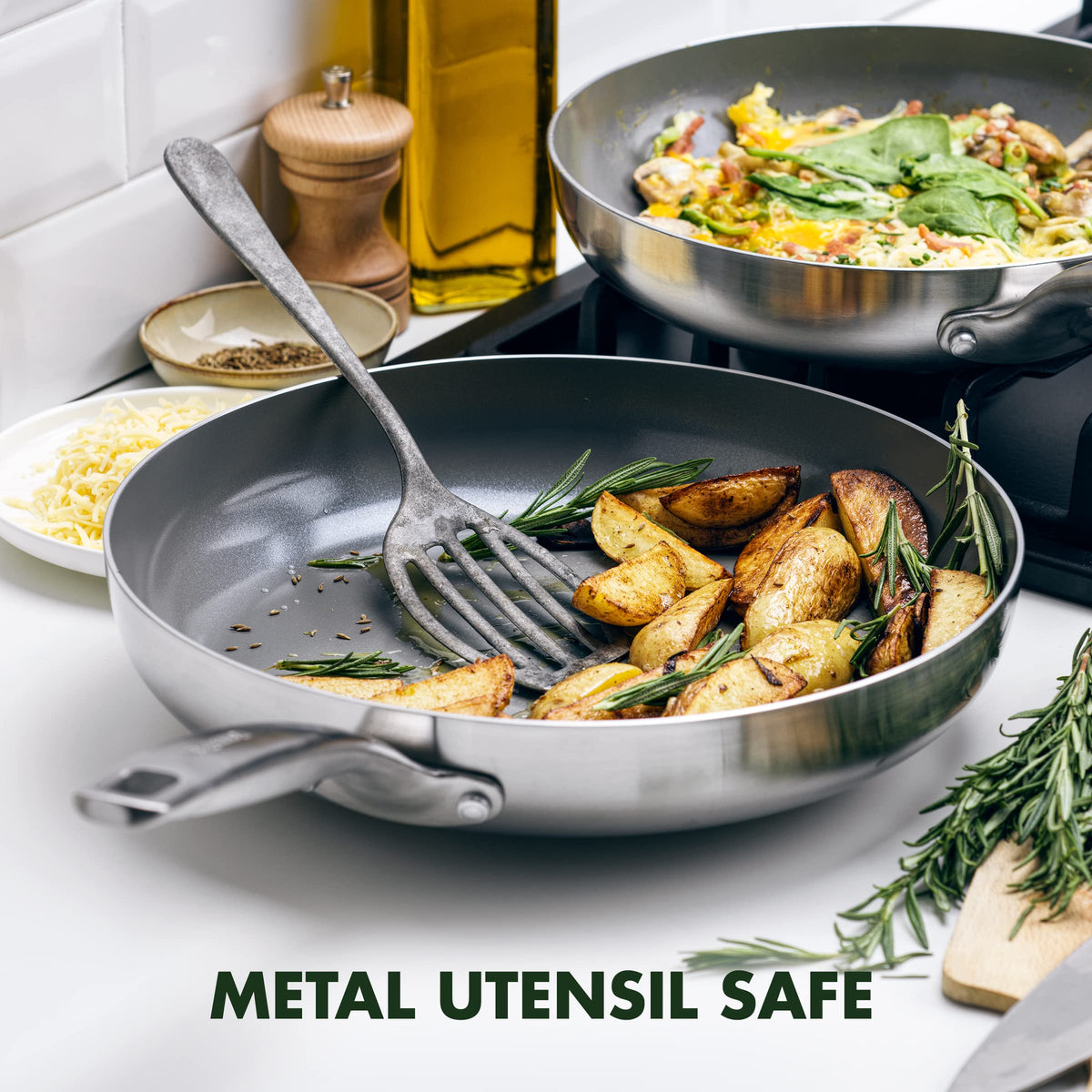 12 Piece Stainless Steel Cookware Set N680754