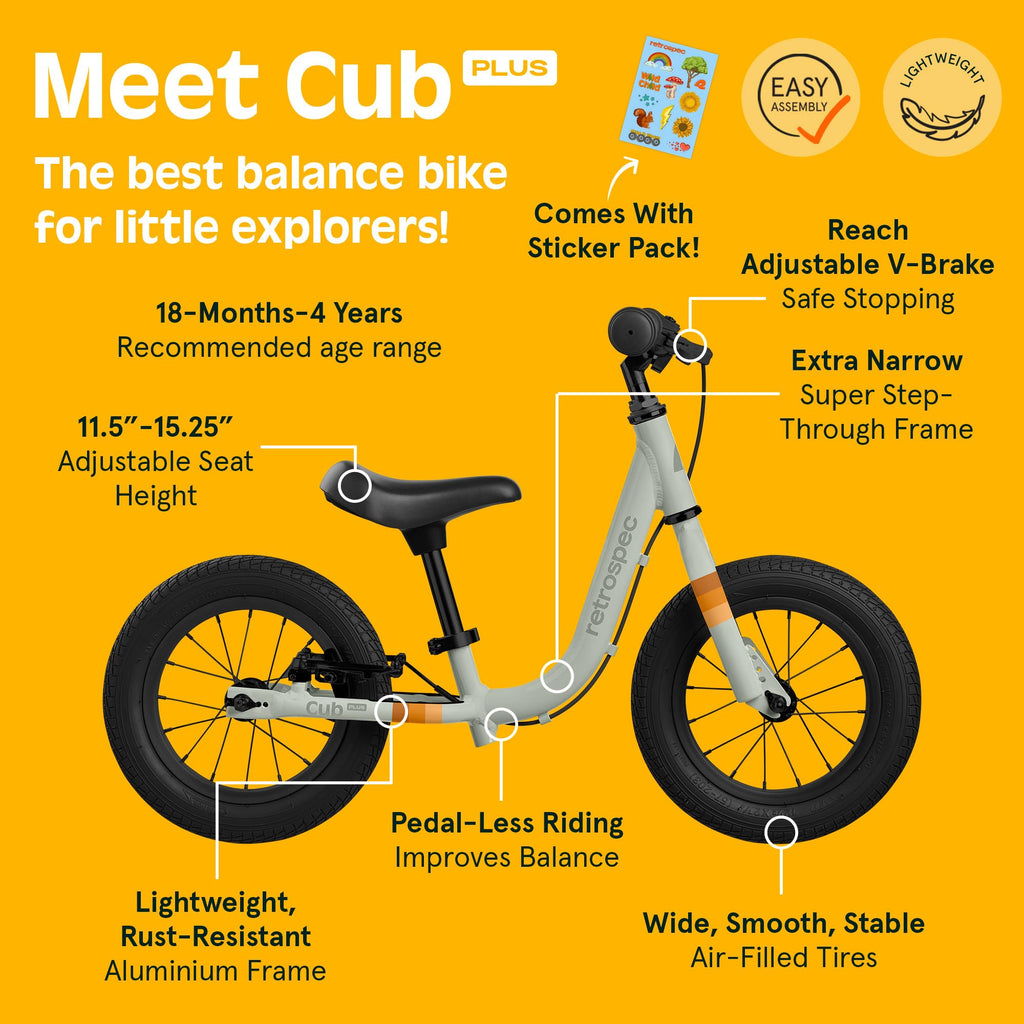 Toddler Balance Bike with Adjustable V-Brake O271