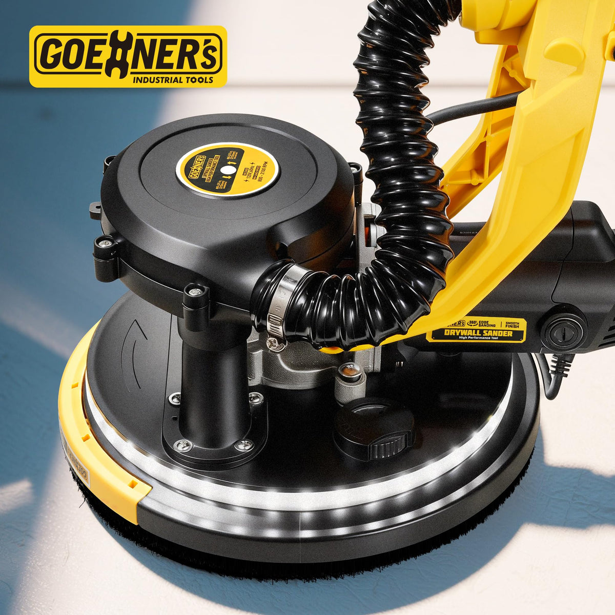 950W Electric Drywall Sander with Vacuum Dust Collector C97416