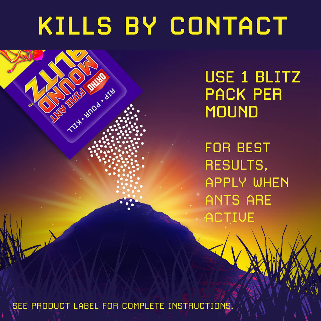 Fire Ant Mound Blitz, 8 Pre-Measured Packs D7653