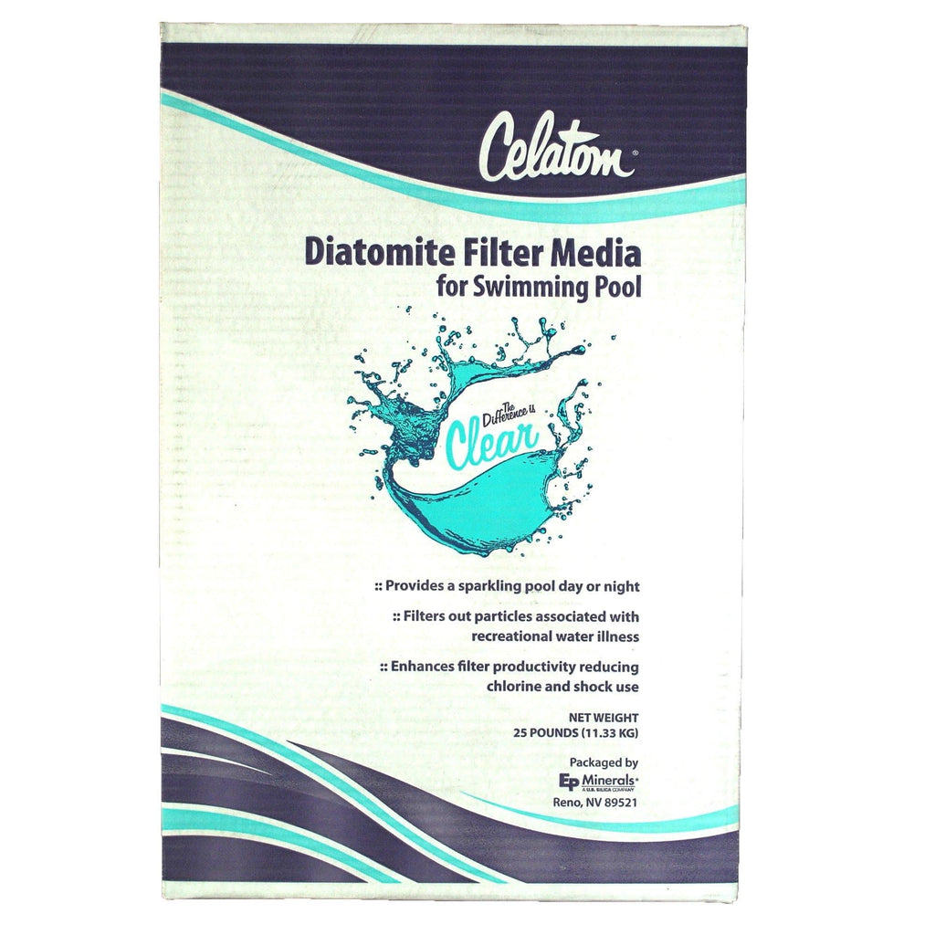 Diatomaceous Earth Pool Filter Aid 25 Pounds T4190