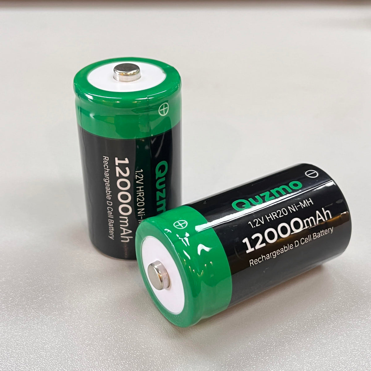 Rechargeable D Batteries, 12000mAh Ni-MH 1.2V 4-Pack K52184
