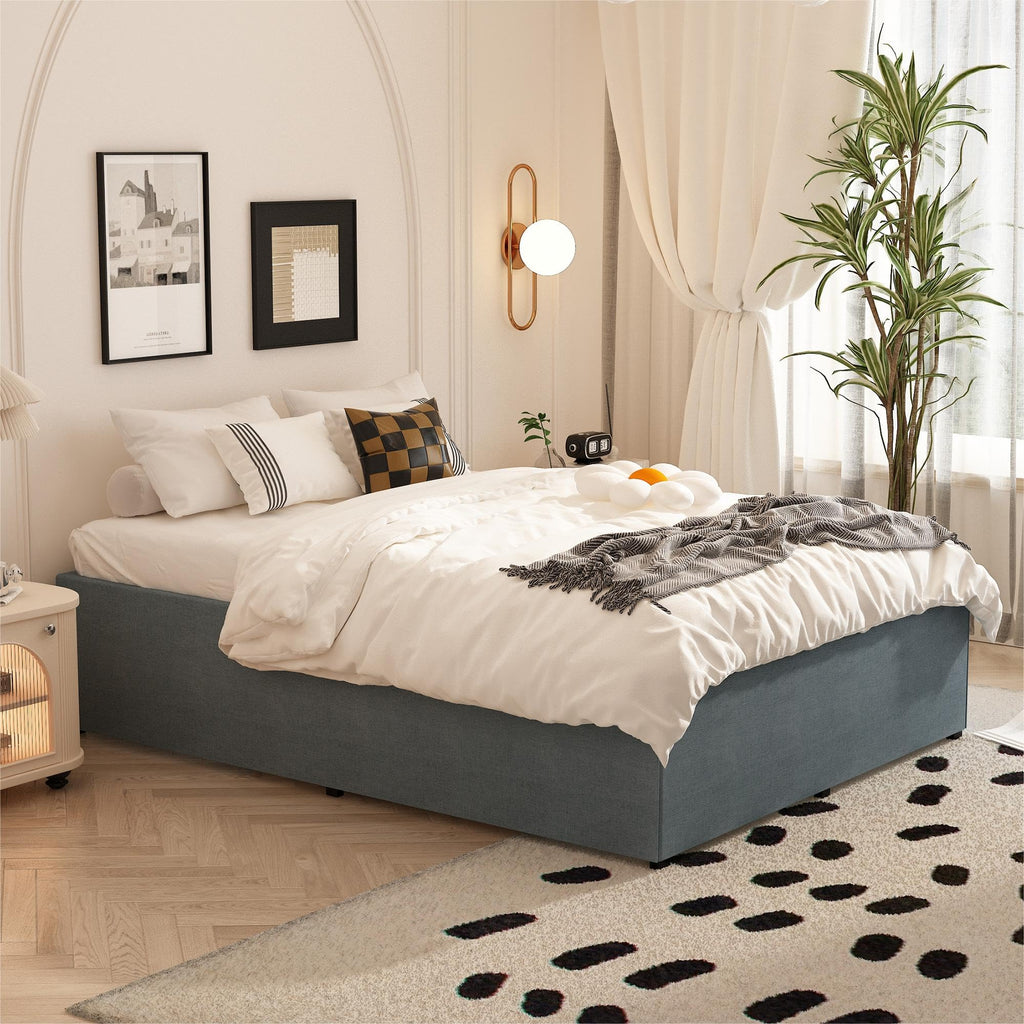 Queen Size 18 Inch Metal Bed Frame M375