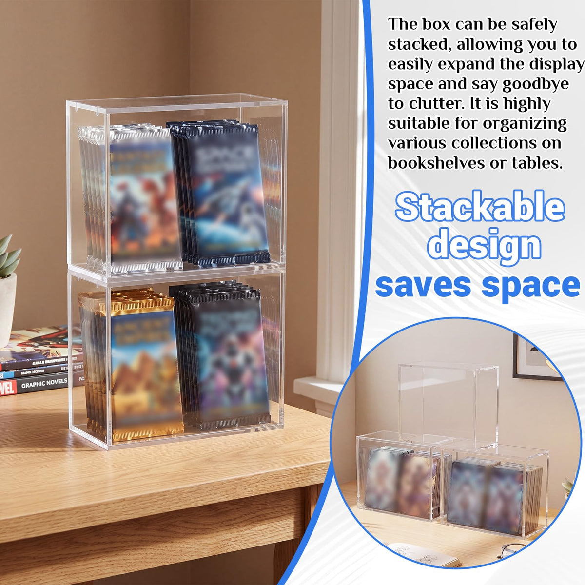 3 Pack 5mm Acrylic Cases E142