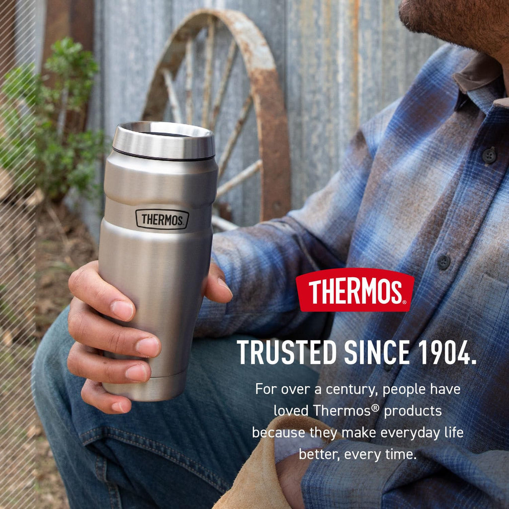 Stainless Steel Vacuum-Insulated Travel Tumbler 16 Ounce V97915