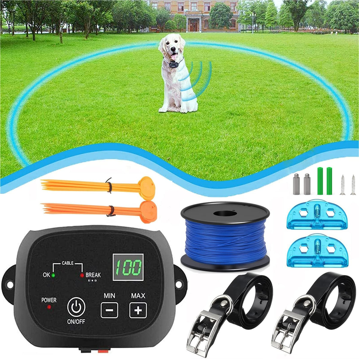 In-Ground Electric Dog Fence up to 1/2 Acre B38235