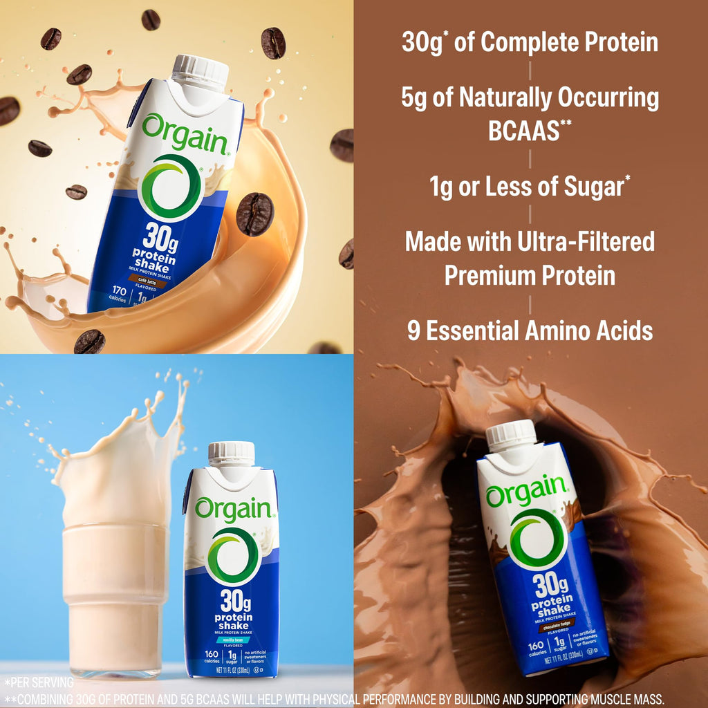 30g High Protein Dairy Shake, 5g BCAAs, 11 oz, 12pk G5964