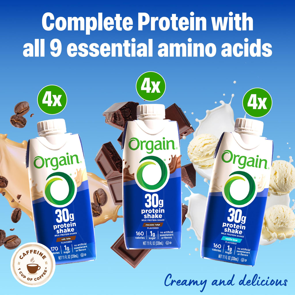 30g High Protein Dairy Shake, 5g BCAAs, 11 oz, 12pk G5964