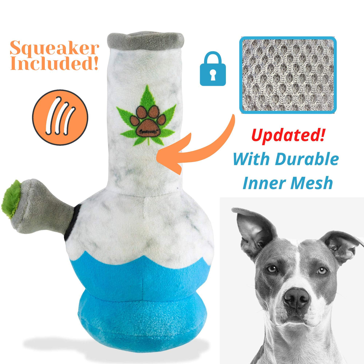 Plush Squeaky Dog Toy E23160