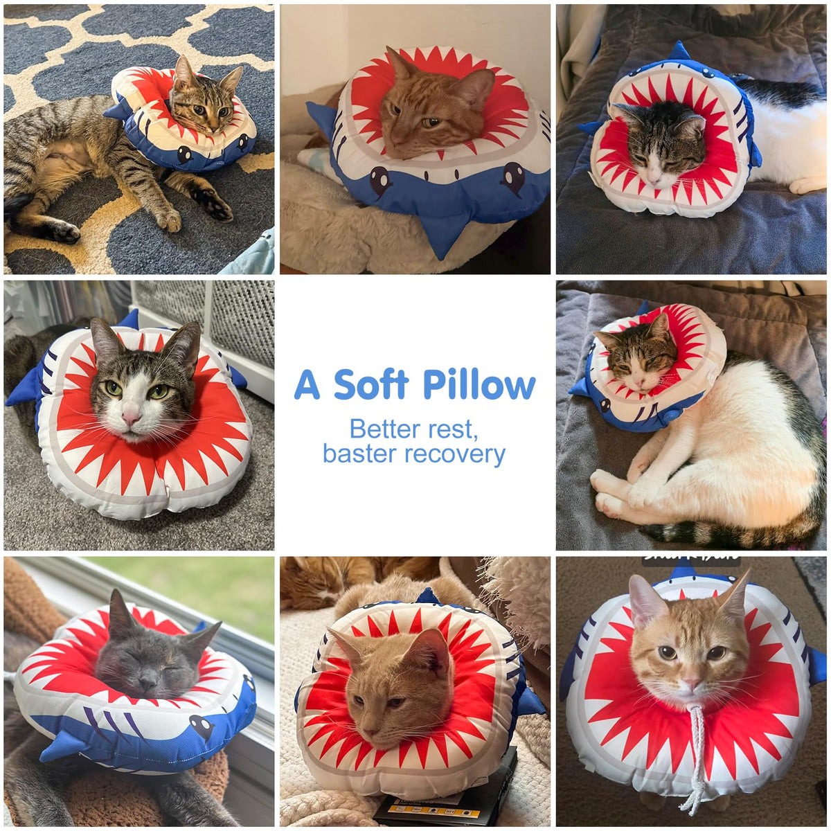 Soft Cat Recovery Cone Collar V157