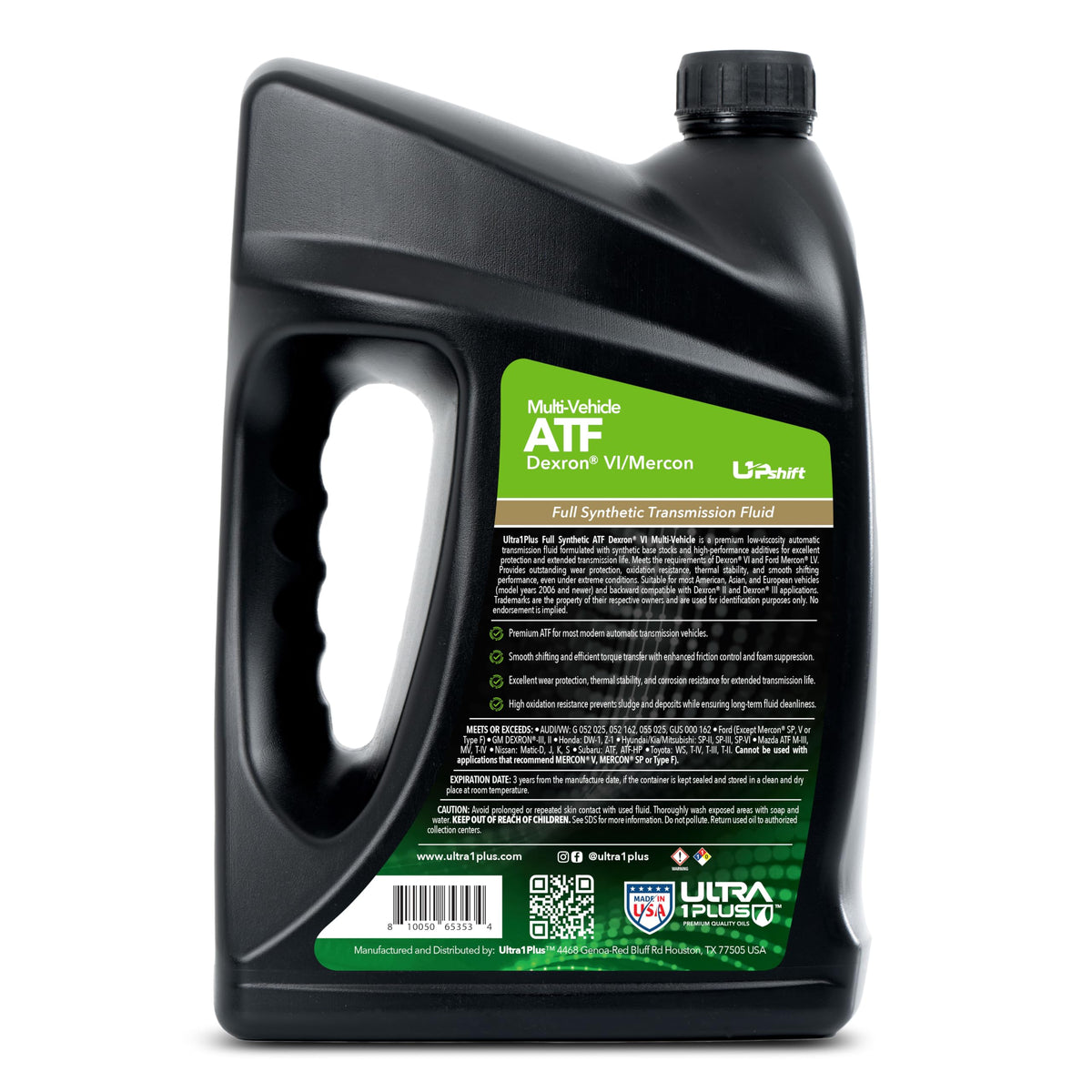 Full Synthetic Multi-Vehicle Transmission Fluid 1 Gallon A9596
