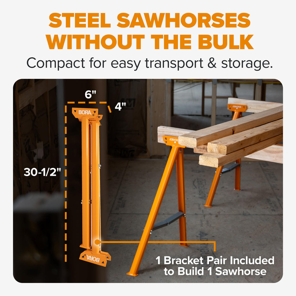 Steel Folding Sawhorse Brackets H74839